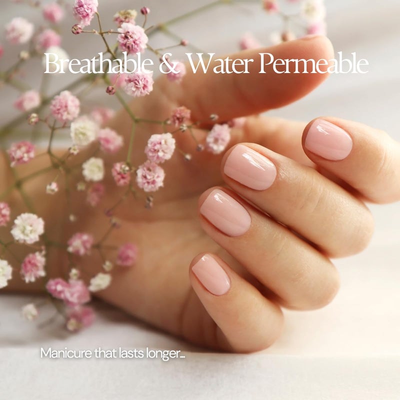 karma organic Karma Halal Certified Nail Polish- Truly Breathable Cruelty Free and Vegan - Oxygen Permeable Wudu Friendly Nail Enamel (Breathable Top Coat - ANASTASIA) - Image 5
